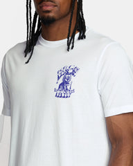 Jesse Barba Skull Wall Short Sleeve Tee - White