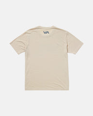 RVCA Blur Fill Short Sleeve Tee - Light Khaki