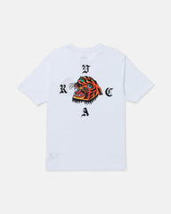 Kaleb Tiger Short Sleeve Tee - White