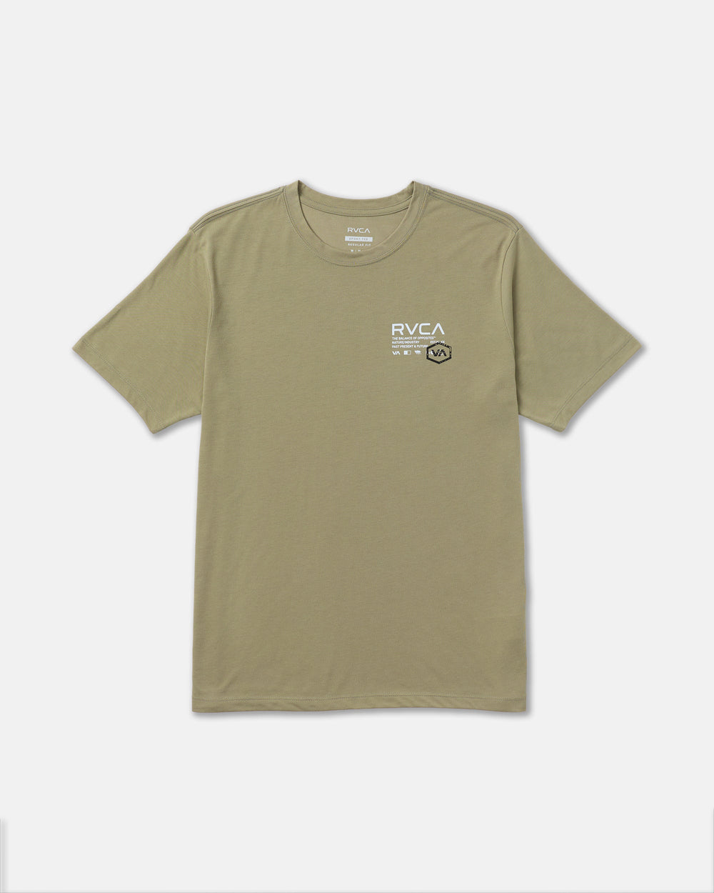 Hex Over Short Sleeve Tee - Covert Green