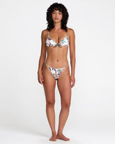 Riviera Micro Triangle Bikini Top - Whisper White