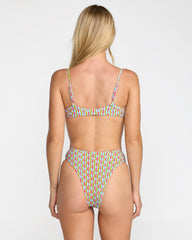 Slow Going Bralette - Crystal Blue