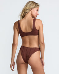 Sweetness Bralette Bikini Top - Mocha
