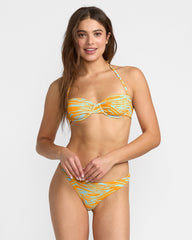 Summer Safari Medium French Bikini Bottom - Mango Yellow