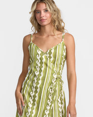 Wave Side Mini - Martini Olive Print