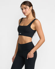 VA Square Neck Bra - Black
