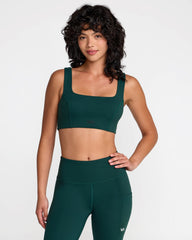 VA Square Neck Bra - Pine