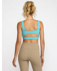 VA Square Neck Bra - Sky Blue
