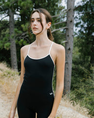 VA Kick Flare Unitard - Black