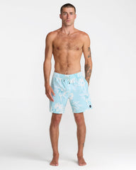 VA Elastic 17" Shorts - Blue Haze
