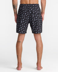 VA Elastic 17" Shorts - Pirate Black