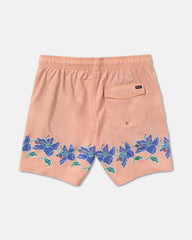 Barnes Elastic 17" Shorts - Peach