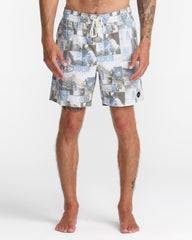Barnes Elastic 17" Shorts - White