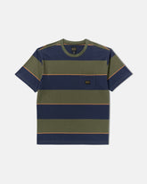 Dayshift Stripe Short Sleeve Tee - Moody Blue