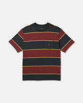 Dayshift Stripe Short Sleeve Tee - Pirate Black