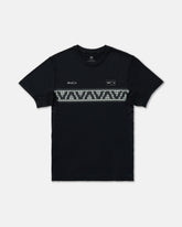 Hawaii Sport Vent Short Sleeve Tee - Black White