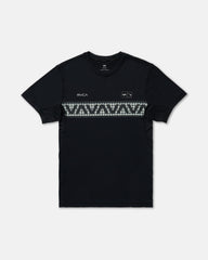 Hawaii Sport Vent Short Sleeve Tee - Black White