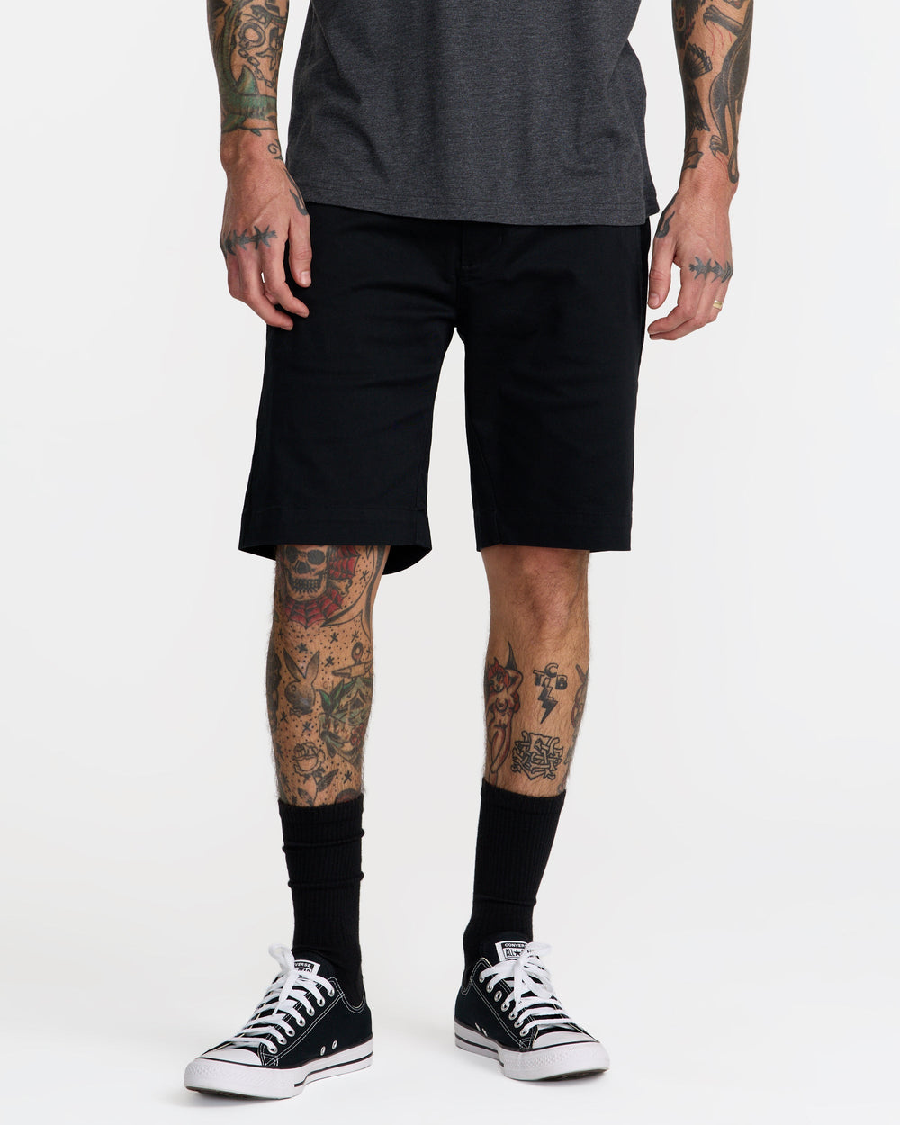 Weekend Stretch Short 20" - Black
