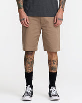 Weekend Stretch Short 20" - Dark Khaki