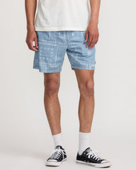 Escape Elastic Chambray 17" - Blue