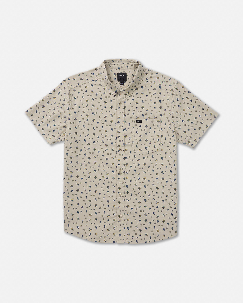 That'll Do Print Short Sleeve Shirt - Light Khaki