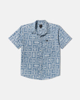 Frame Short Sleeve Shirt - Vintage Navy