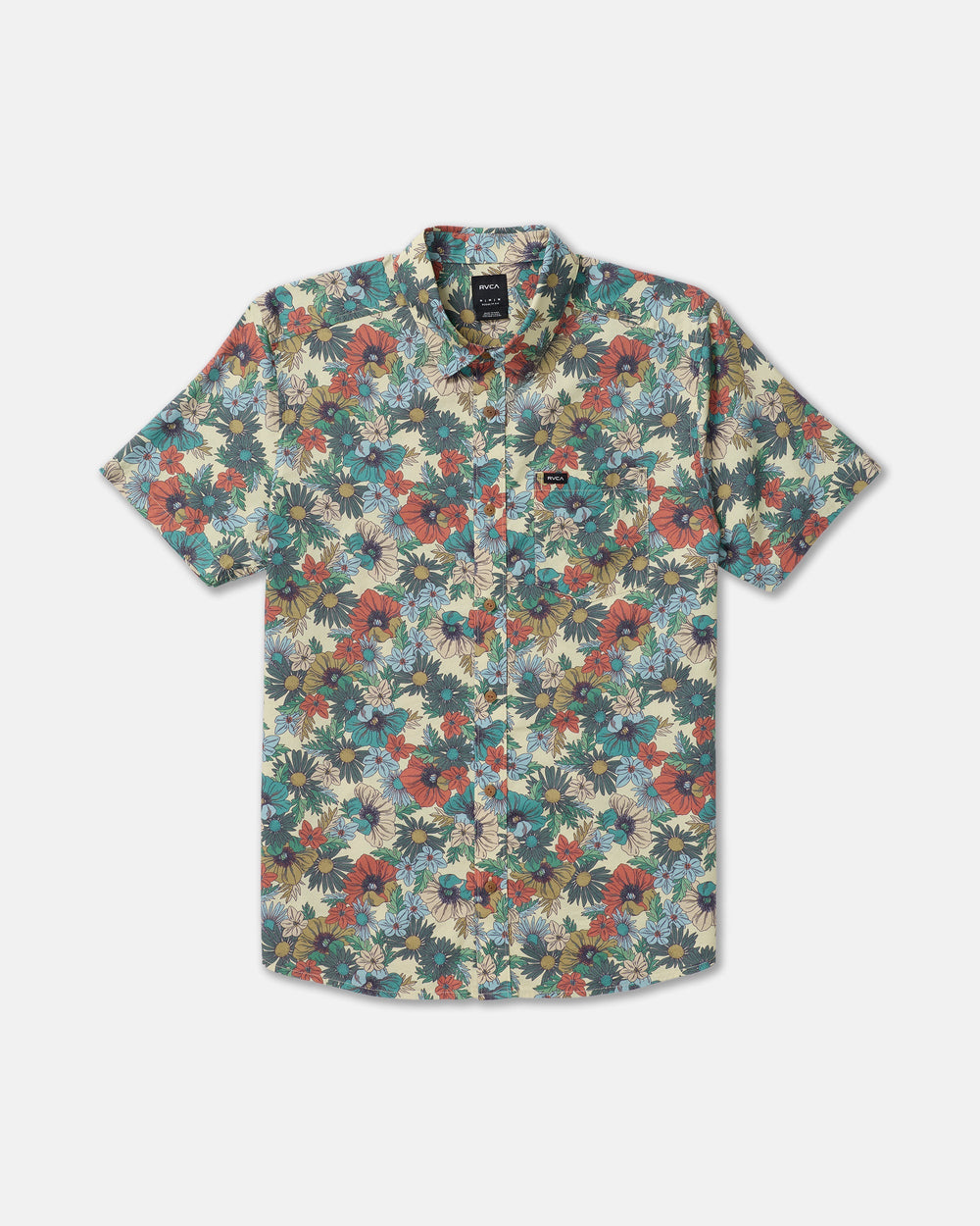 Botanical Short Sleeve Shirt - Ceramic