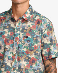 Botanical Short Sleeve Shirt - Ceramic