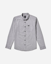 That'll Do Stretch Woven Long Sleeve Shirt - Garage Blue