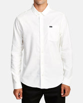 That'll Do Stretch Long Sleeve Shirt - White