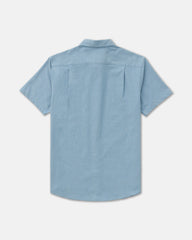 That'll Do Stretch Short Sleeve Shirt - Oxford Blue
