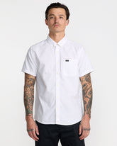 That'll Do Stretch Short Sleeve Shirt - White
