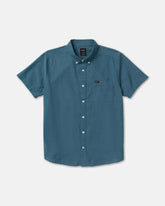 That'll Do Dobby Short Sleeve Shirt - Atlantic
