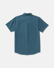 That'll Do Dobby Short Sleeve Shirt - Atlantic