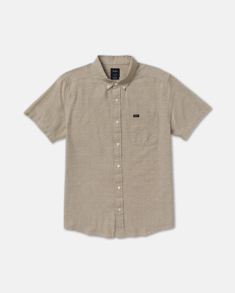 That'll Do Dobby Short Sleeve Shirt - Sand