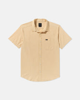 That'll Do Dobby Short Sleeve Shirt - Toasted