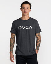 Big RVCA Short Sleeve Tee - Black/White