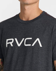 Big RVCA Short Sleeve Tee - Black/White