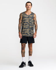 Sport Vent Sleeveless Tank Top - Tiger Camo