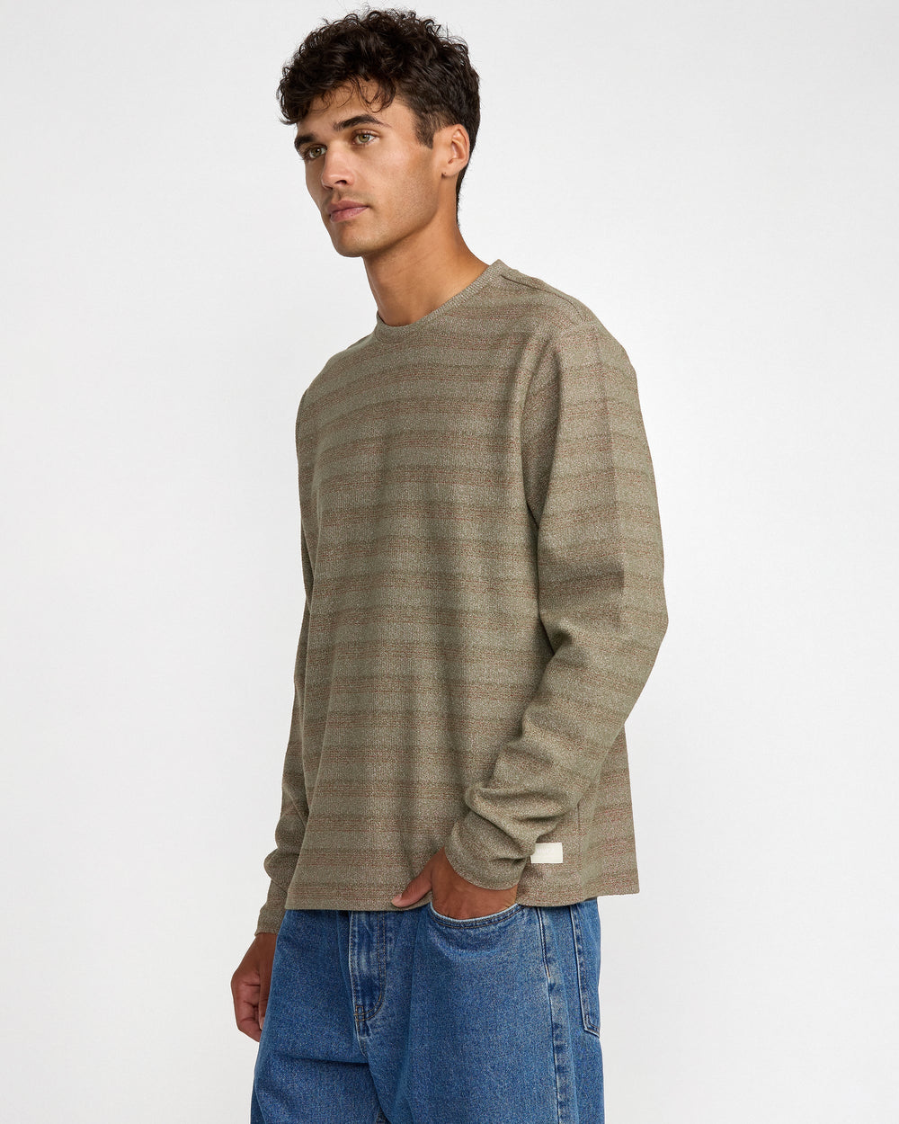 Vacancy Long Sleeve Shirt - Mushroom