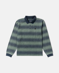 KSL Long Sleeve Polo - Balsam Green