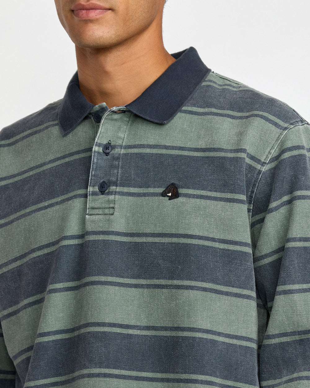KSL Long Sleeve Polo - Balsam Green