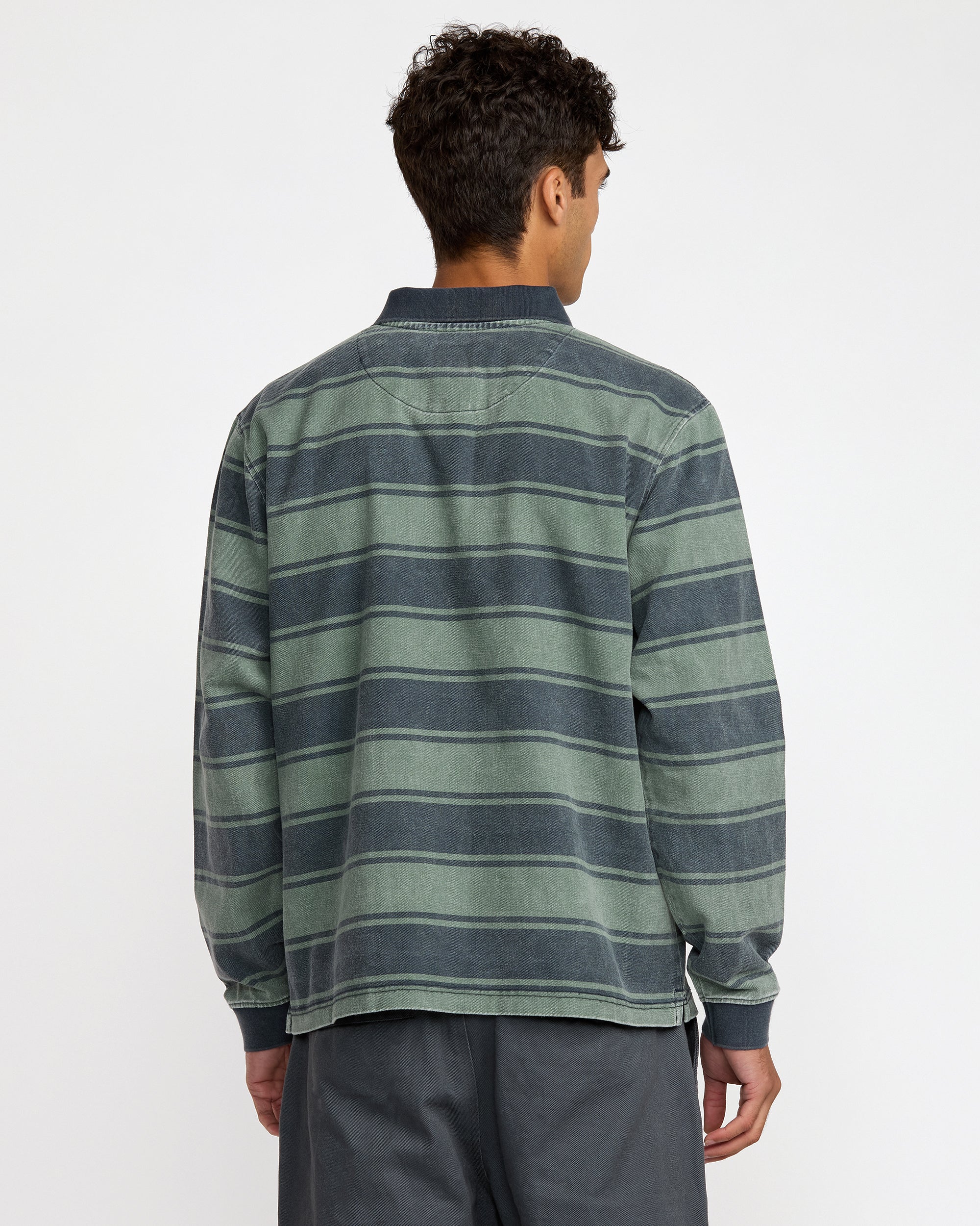 KSL Long Sleeve Polo - Balsam Green