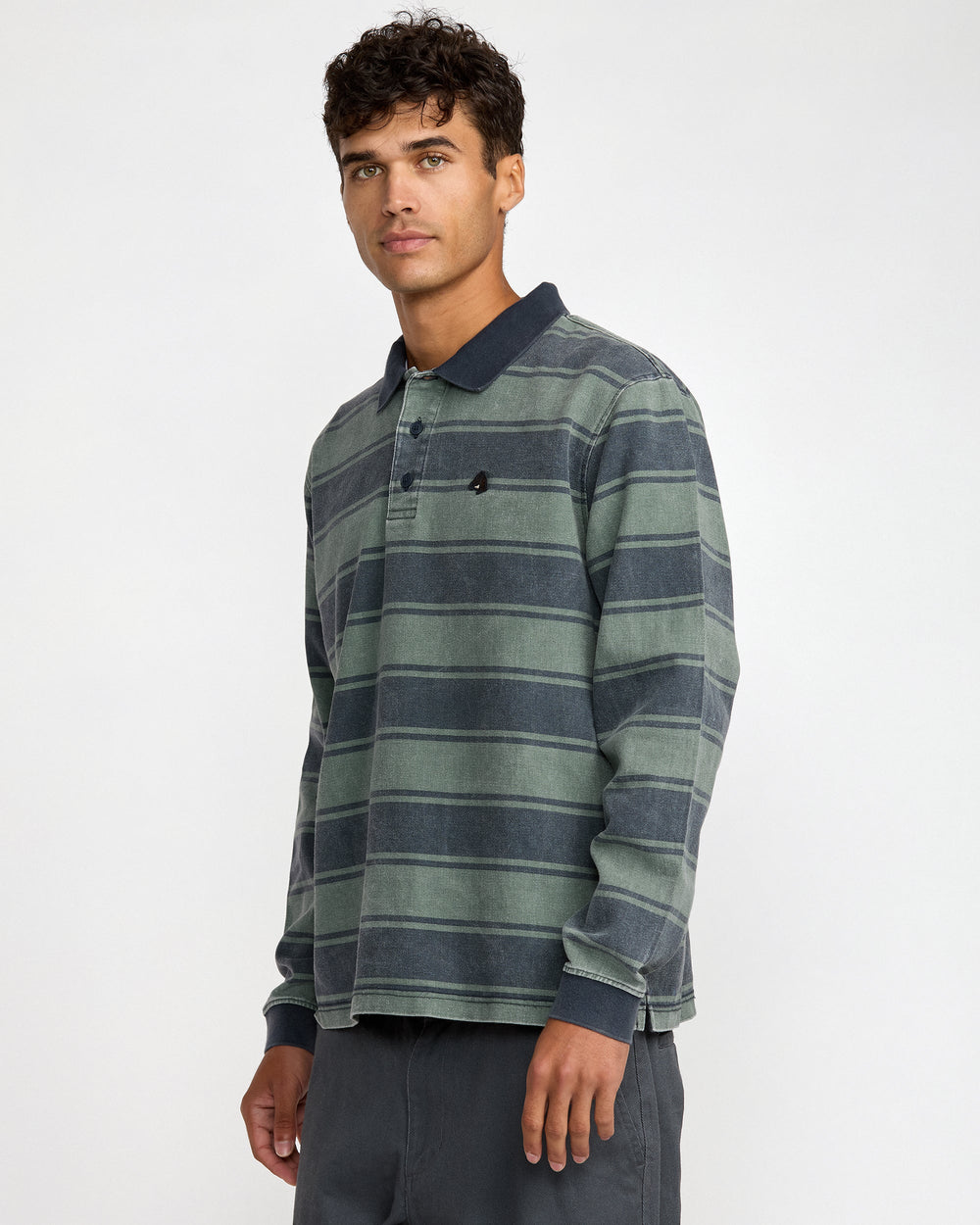 KSL Long Sleeve Polo - Balsam Green