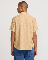 LA Ornament Short Sleeve Shirt - Ochre