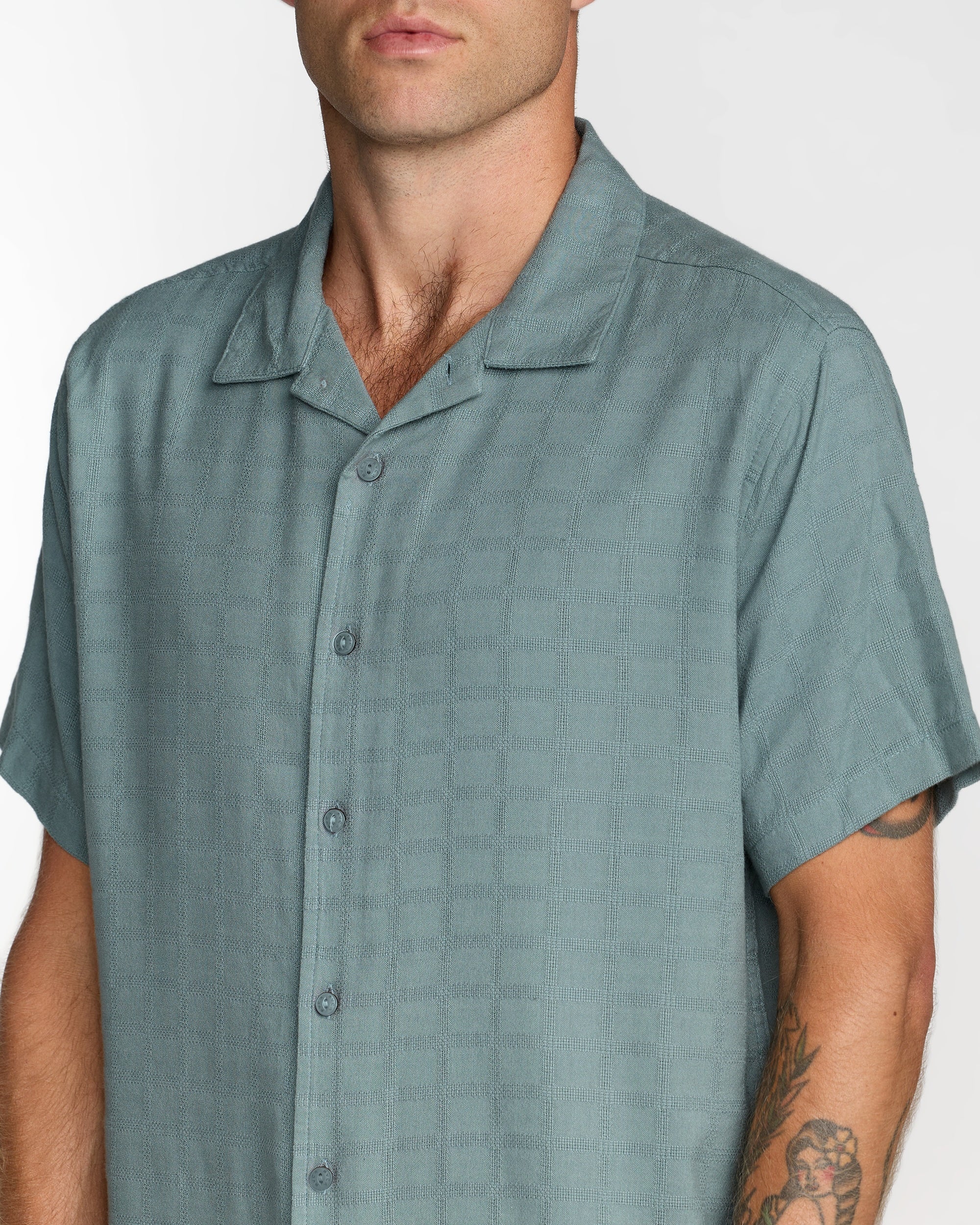 Vacancy Short Sleeve Shirt - Lead