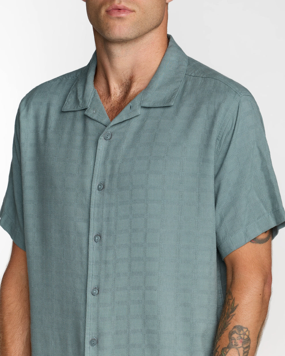 Vacancy Short Sleeve Shirt - Lead