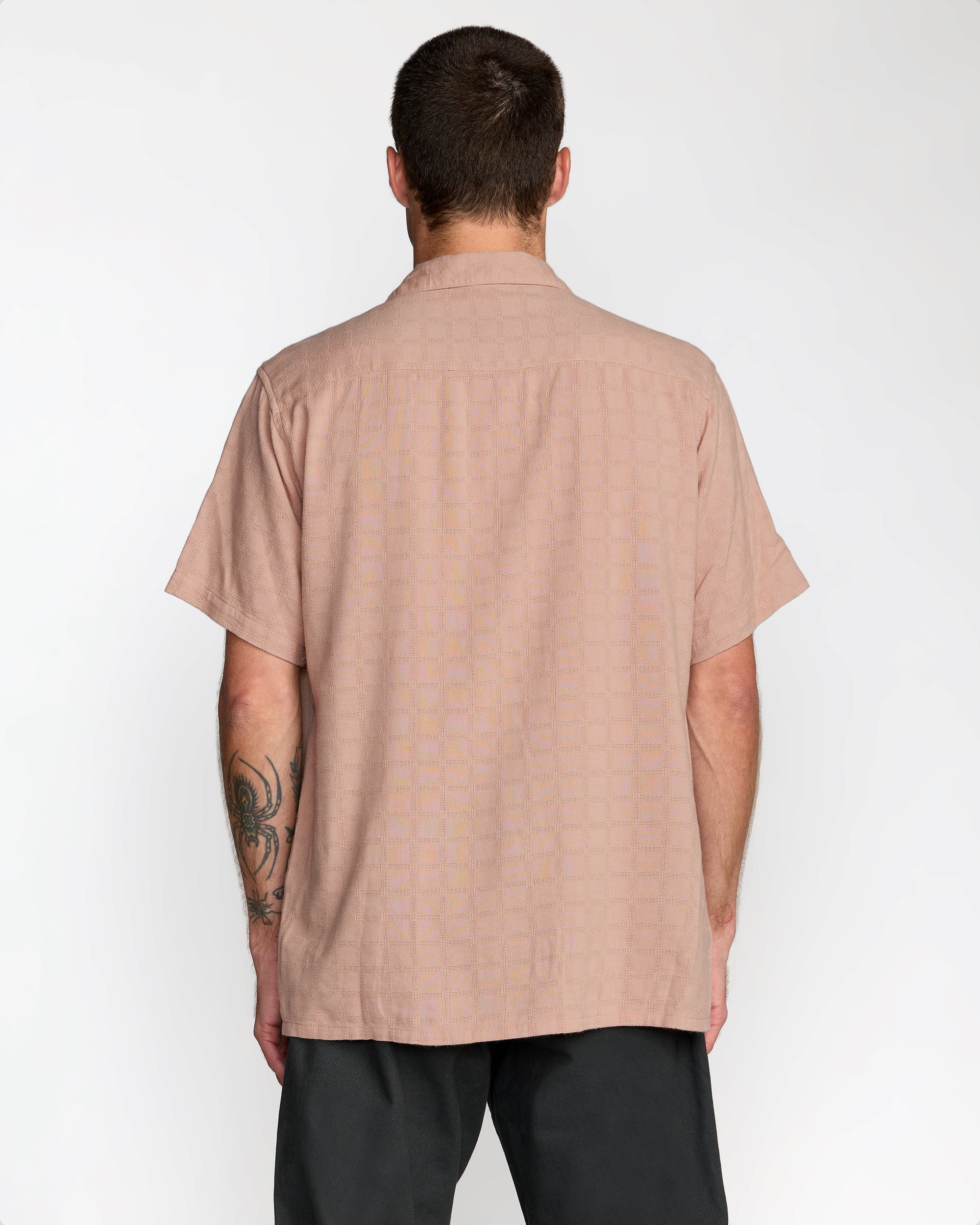 Vacancy Short Sleeve Shirt - Pale Mauve