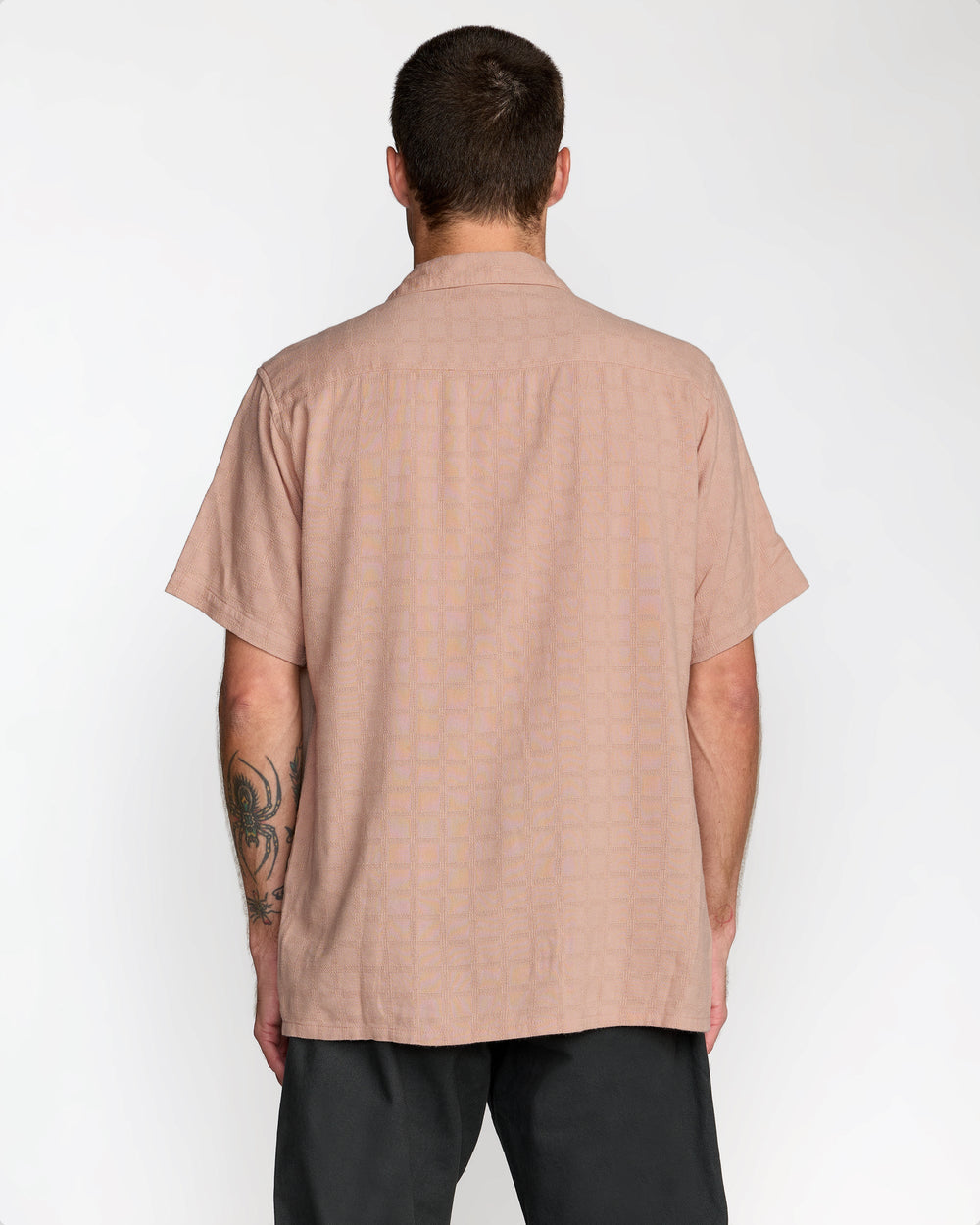 Vacancy Short Sleeve Shirt - Pale Mauve