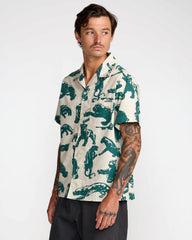 TJP All Over Short Sleeve Shirt - Ceramic